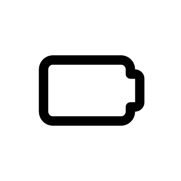 Battery 0 icon